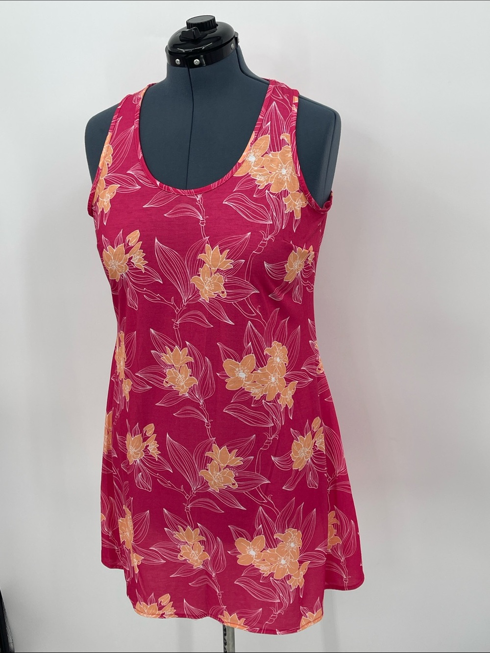 West Loop Pink Floral DRESS WOMENS SIZE M